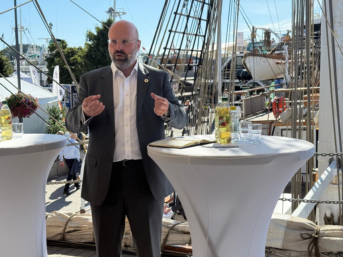 Magnar Gullikstad Johnsen på Arendalsuka